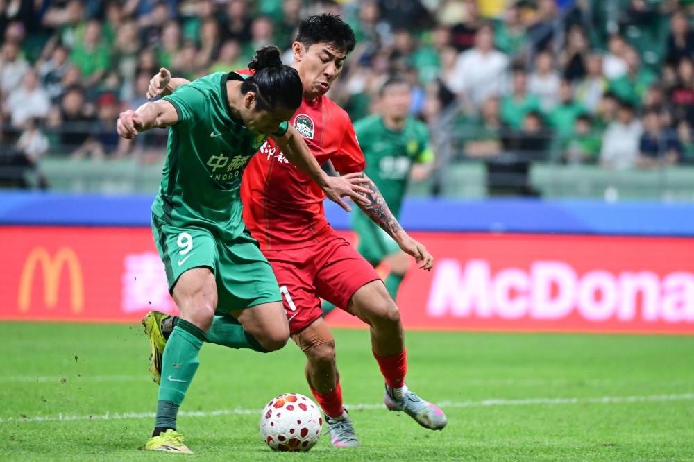 中超英博客场2-1逆转泰山 马莱莱双响瓦科建功助队连胜